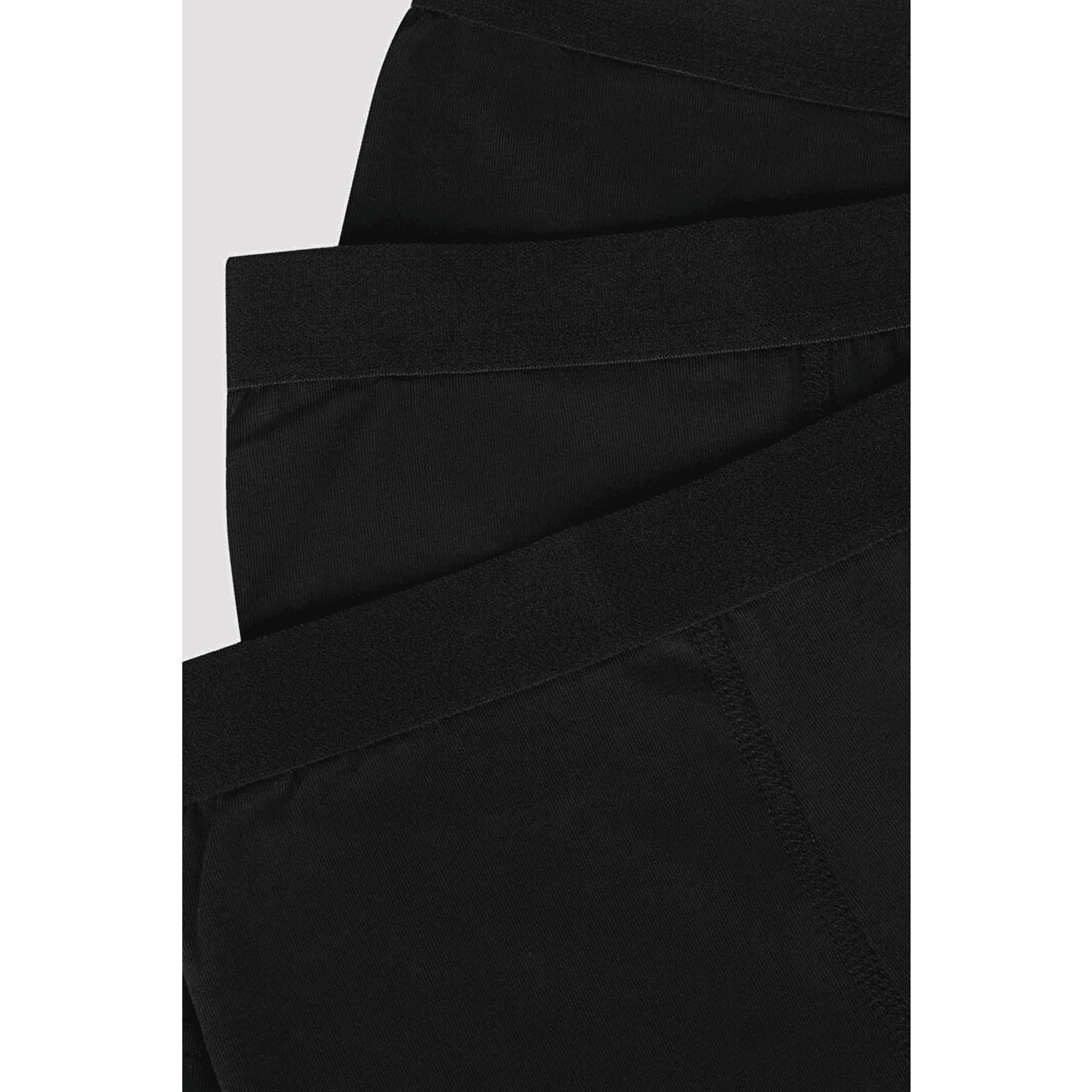 Erkek Basic Black 3'lü Boxer - count: 2