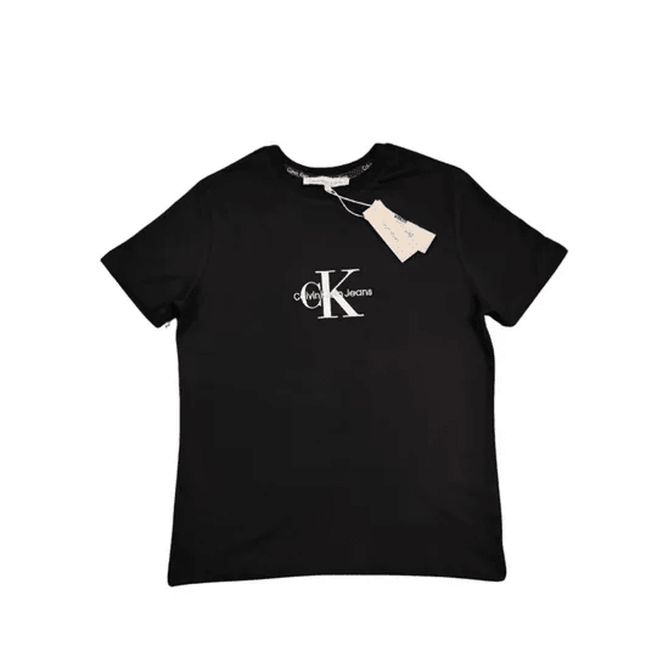 Calvin Klein CK Nakış Logo T-Shirt  Siyah - count: 0