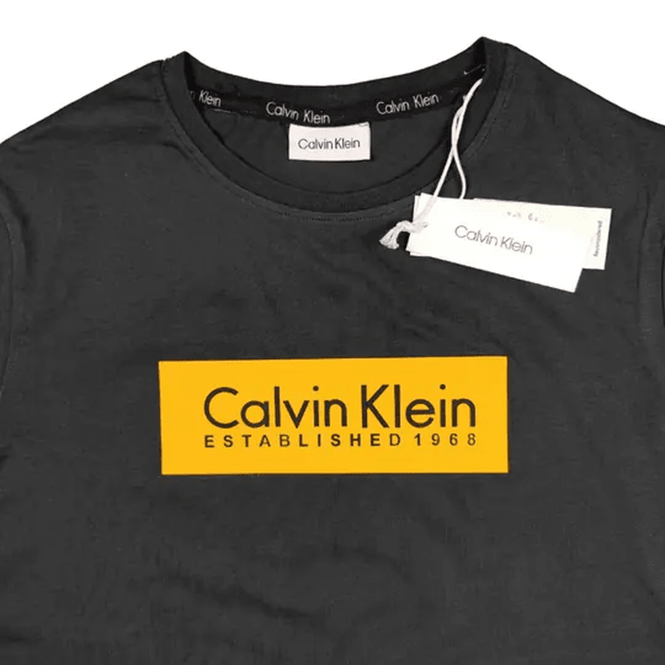 Calvin Klein CK Yeni Sezon T-Shirt  Koyu Gri - count: 1