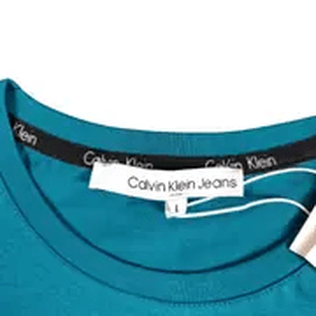 Calvin Klein CK Nakış Logo T-Shirt  Petrol Yeşili - count: 2