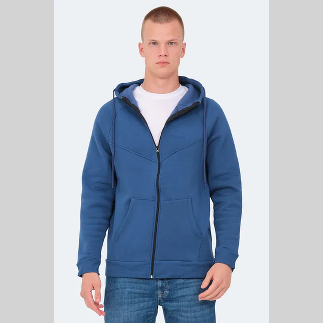 KAZUE I Erkek Sweatshirt Indigo - count: 0