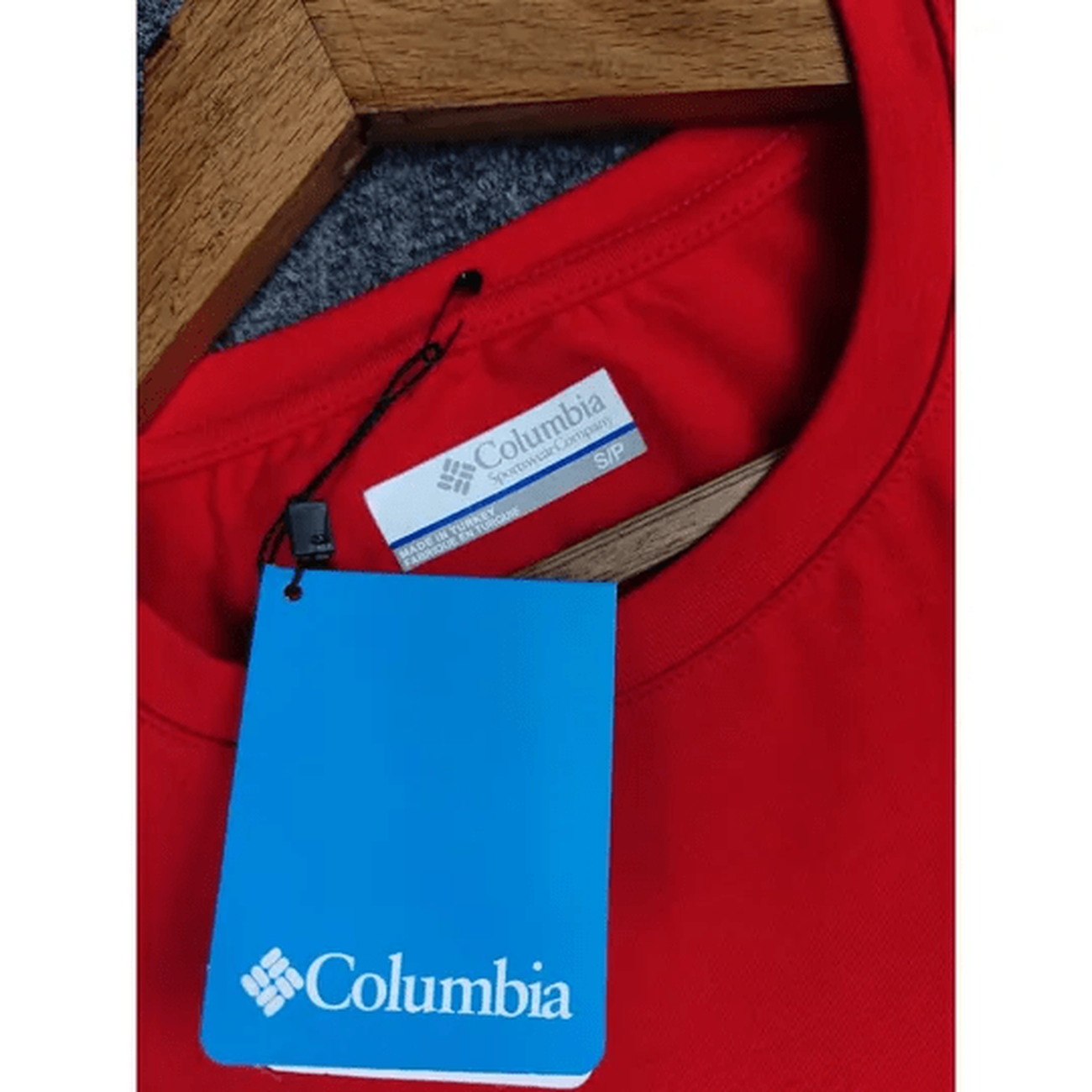 Columbia Full Likra Basic T-shirt  Kırmızı - count: 2