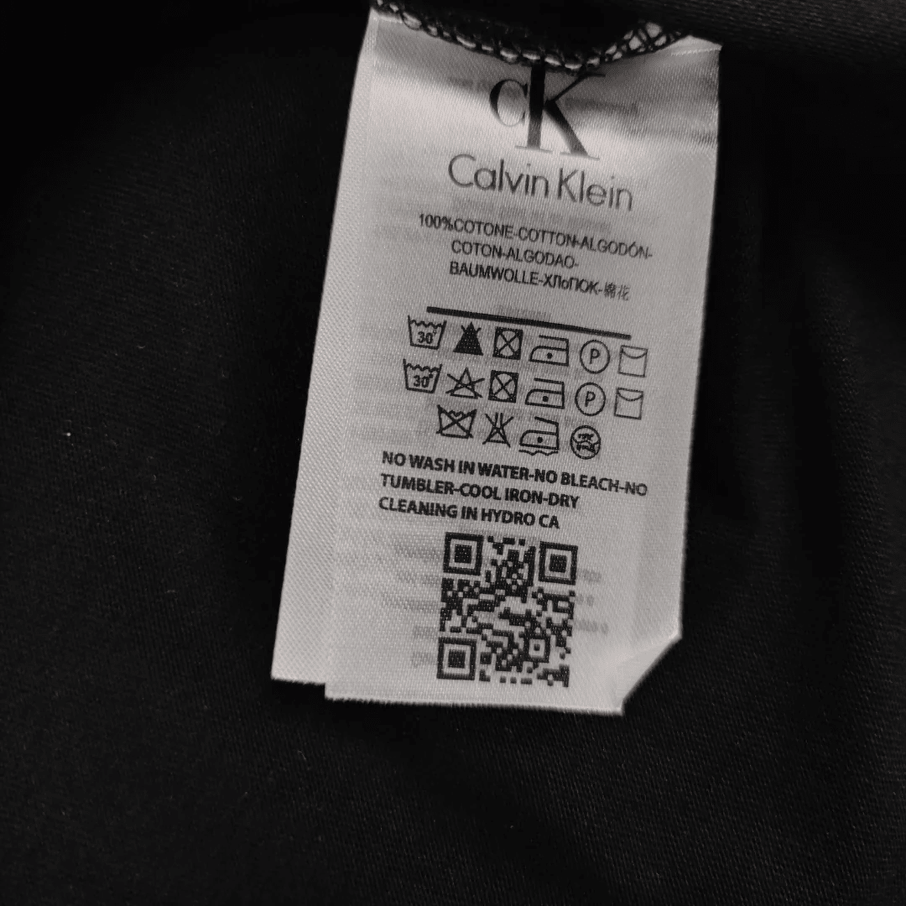 Calvin Klein CK Nakış Logo T-Shirt  Siyah - count: 4