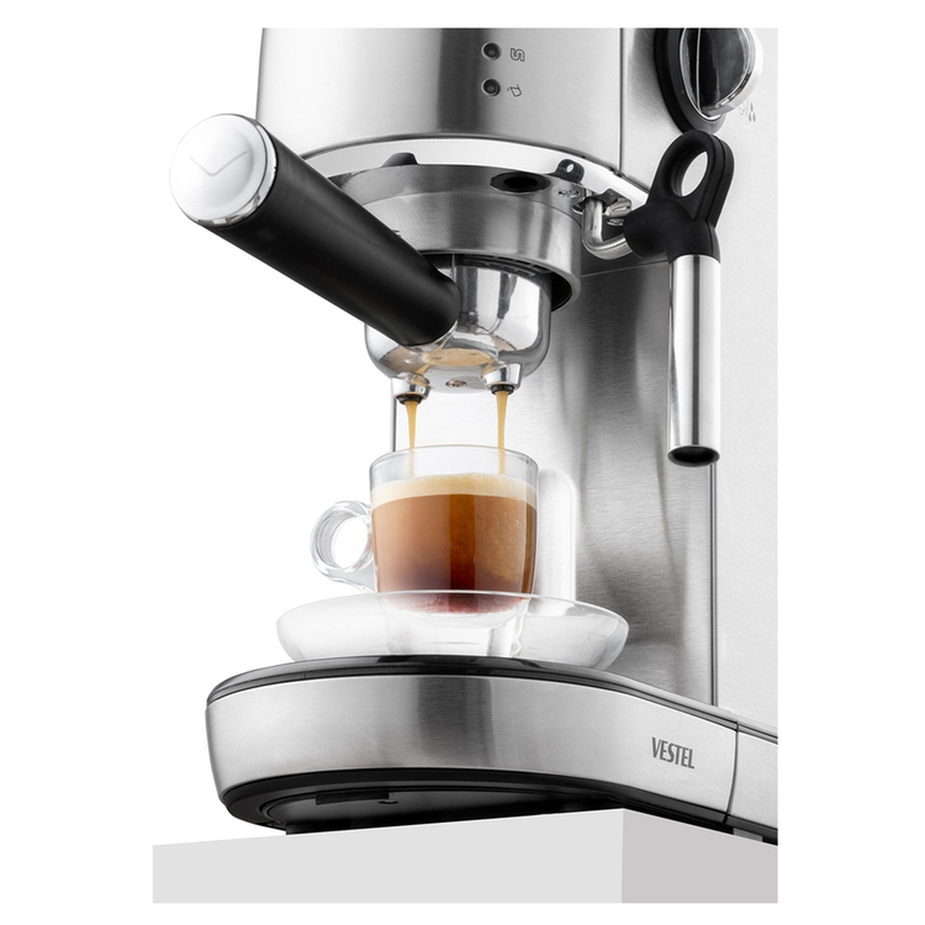 Vestel Barista Yarı Otomatik Espresso Makinesi - count: 1