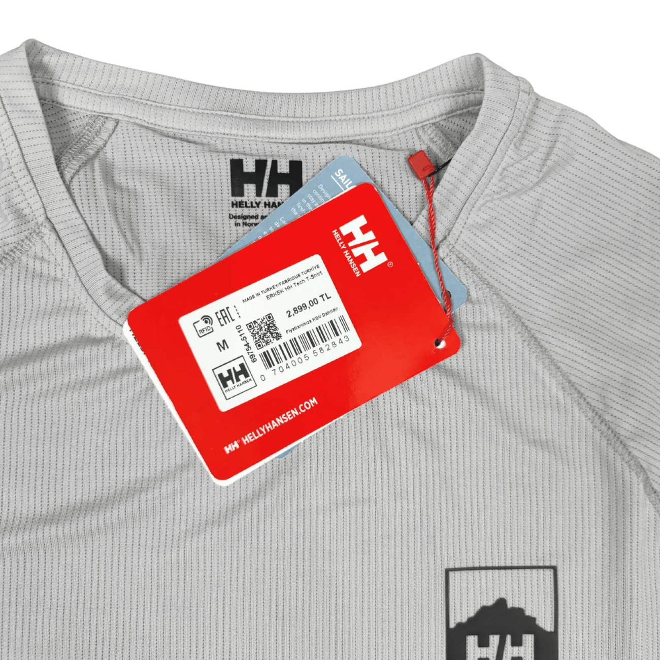 Helly Hansen HH Full Likralı Klima Kumaş T-Shirt / Gri - count: 2